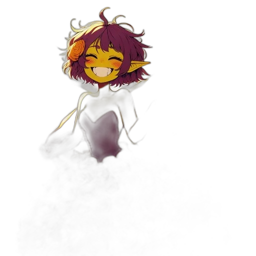creature, staff, mask, face transparent PNG cut-out