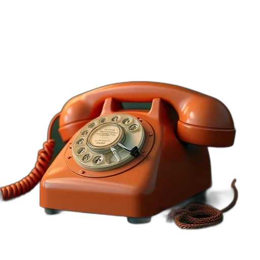 3d render, photorealistic, retro, desk transparent PNG cut-out