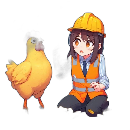 animal, staff, food, hat transparent PNG cut-out
