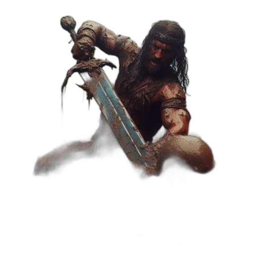 sword, weapon, staff, creature transparent PNG cut-out