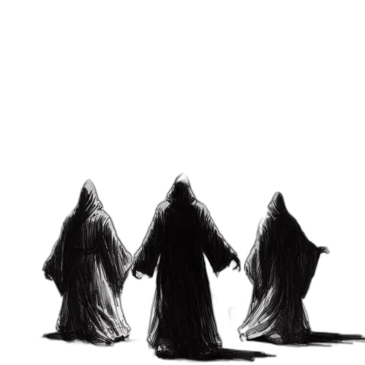 staff, mask, jacket, crown transparent PNG cut-out