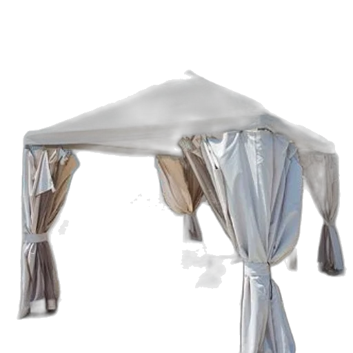 umbrella, furniture, staff, 3d render transparent PNG cut-out