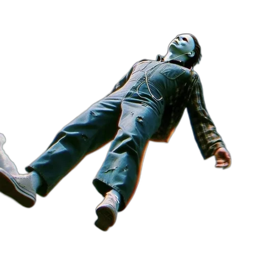 robot, jacket, shoes, 3d render transparent PNG cut-out