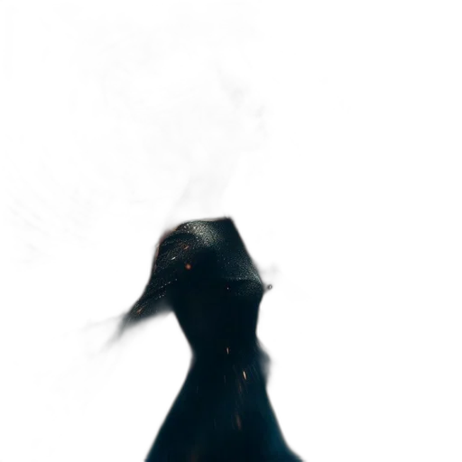 mask, creature, dragon, hair transparent PNG cut-out