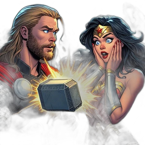 comic book art, concept art, fantasy art, fire transparent PNG cut-out