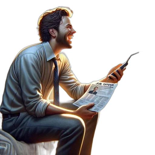 staff, face, concept art, photorealistic transparent PNG cut-out
