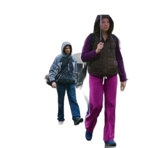 jacket, umbrella, 3d render, concept art transparent PNG cut-out