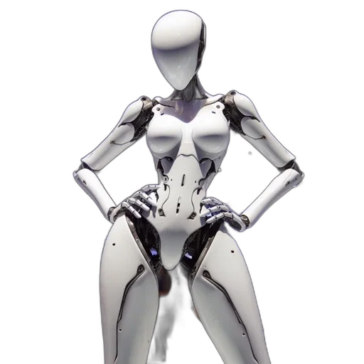 robot, dress, jewelry, creature transparent PNG cut-out