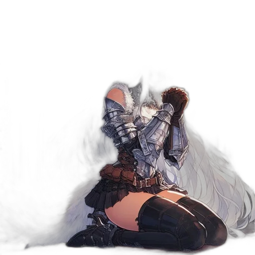 weapon, dragon, sword, hair transparent PNG cut-out