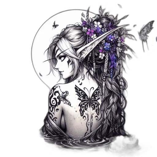 crown, dress, jewelry, staff transparent PNG cut-out