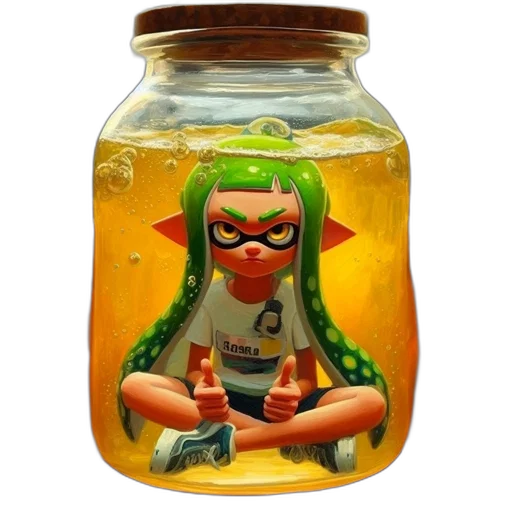 bottle, dress, mask, weapon transparent PNG cut-out