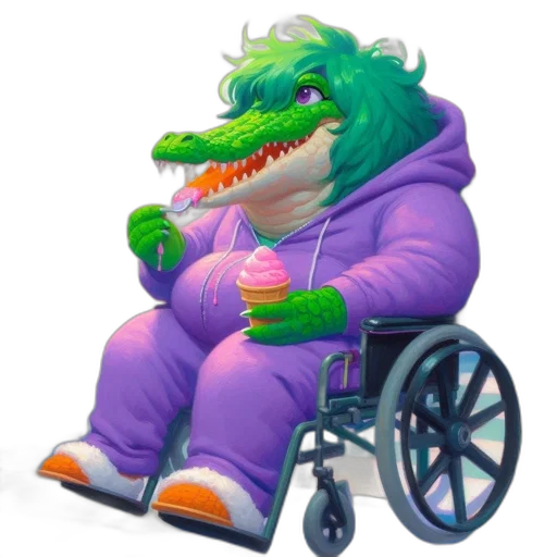 dragon, creature, animal, staff transparent PNG cut-out