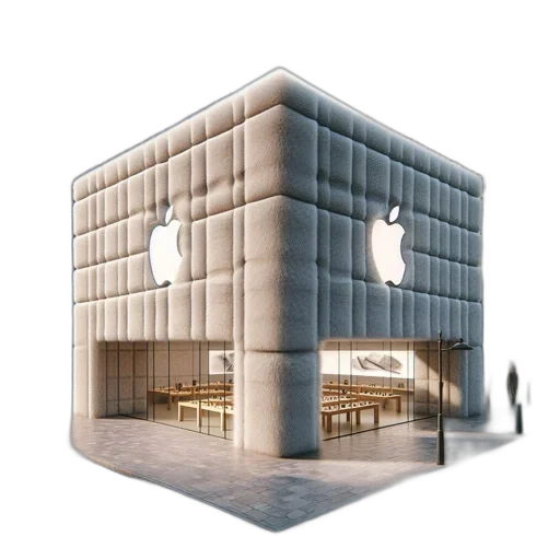 building, furniture, 3d render, concept art transparent PNG cut-out