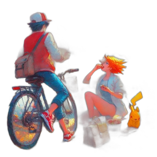 hat, jacket, concept art, watercolor transparent PNG cut-out