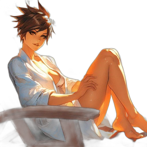 concept art, watercolor, anime, fantasy art transparent PNG cut-out