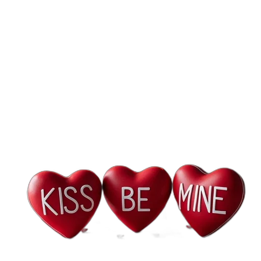 valentine, day-themed, decor, setup transparent PNG cut-out