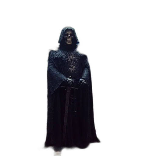 staff, mask, jacket, sword transparent PNG cut-out