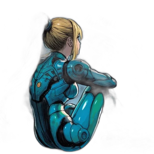 robot, jacket, face, dress transparent PNG cut-out