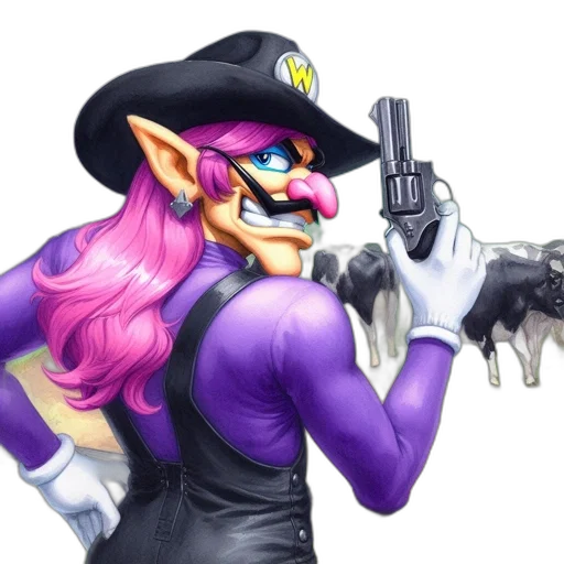 weapon, mask, staff, hat transparent PNG cut-out