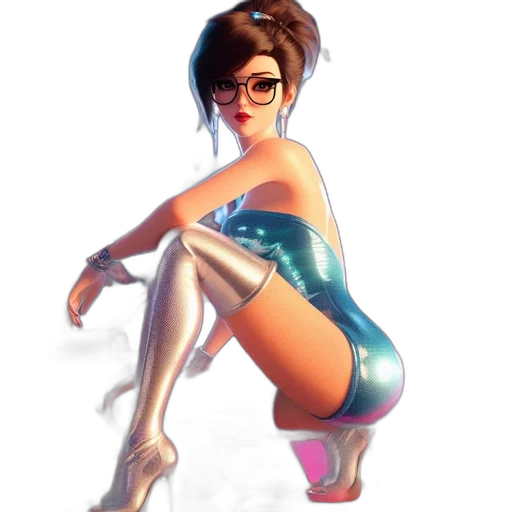 dress, concept art, fantasy art, cartoon transparent PNG cut-out