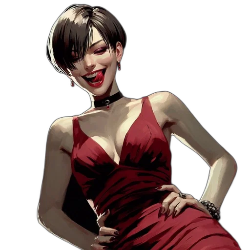 dress, comic book art, concept art, photorealistic transparent PNG cut-out