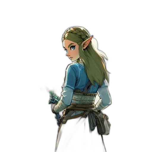 staff, sword, weapon, dress transparent PNG cut-out