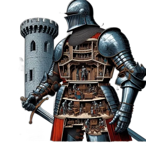 sword, weapon, robot, dragon transparent PNG cut-out