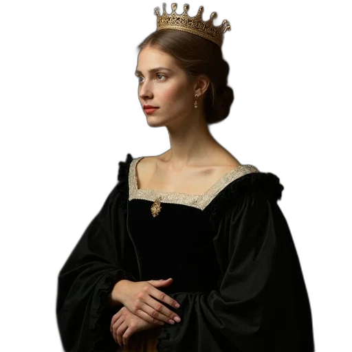 crown, jewelry, dress, staff transparent PNG cut-out