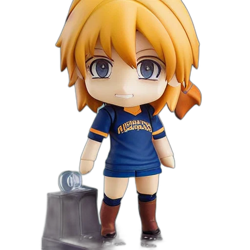 nendoroid, annabeth, chase transparent PNG cut-out