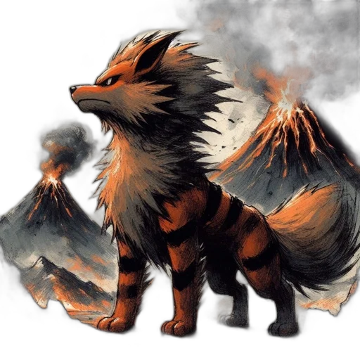 dragon, creature, animal, hair transparent PNG cut-out