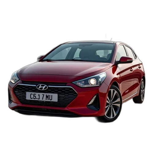 car, hyundai, i20 transparent PNG cut-out