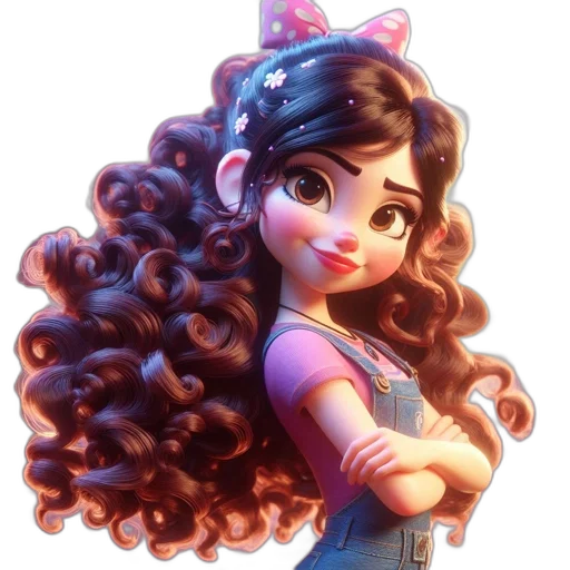 hair, staff, crown, jewelry transparent PNG cut-out