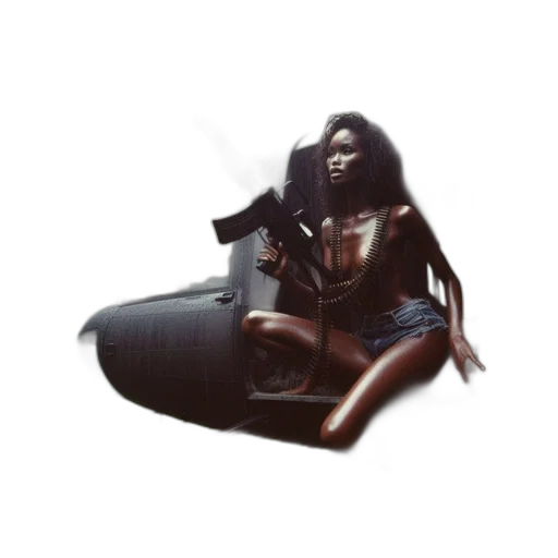 robot, weapon, jewelry, creature transparent PNG cut-out