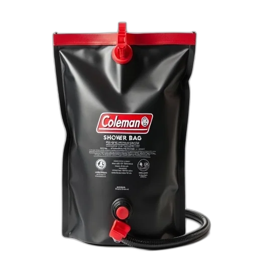 black, red, coleman, brand transparent PNG cut-out
