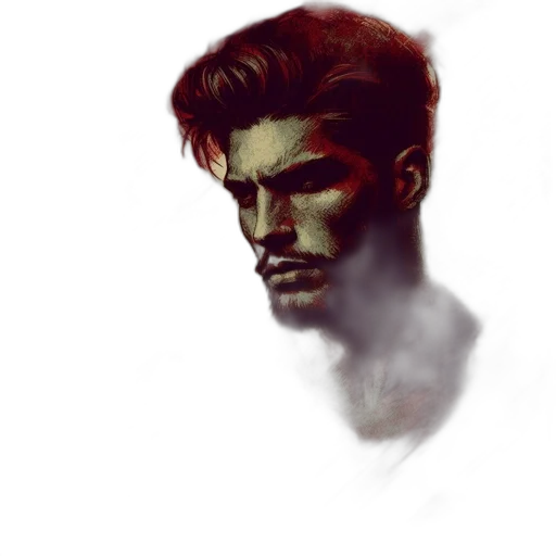 face, watercolor, photorealistic, concept art transparent PNG cut-out