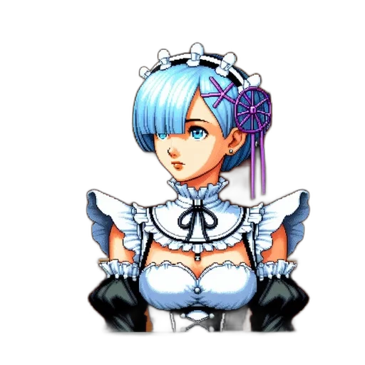 robot, crown, dress, staff transparent PNG cut-out