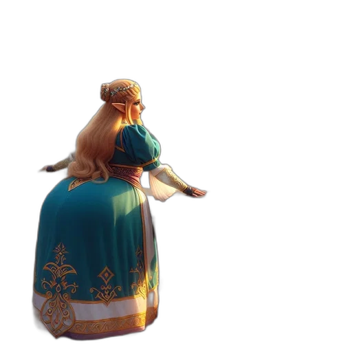 dress, crown, bottle, weapon transparent PNG cut-out