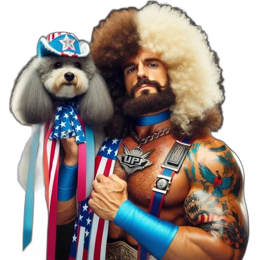 animal, concept art, man, afro transparent PNG cut-out