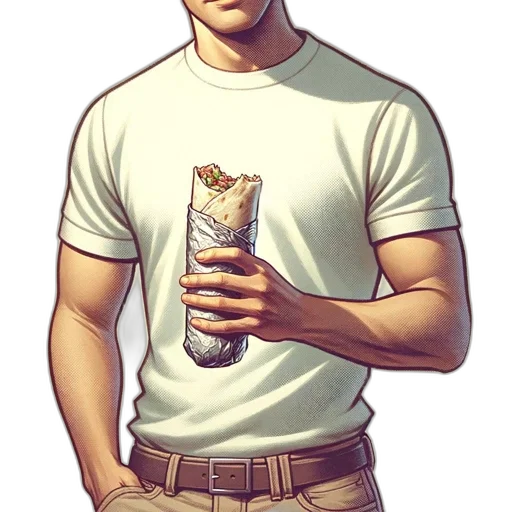 staff, bottle, comic book art, cartoon transparent PNG cut-out