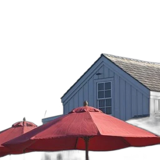 umbrella, building, furniture, food transparent PNG cut-out
