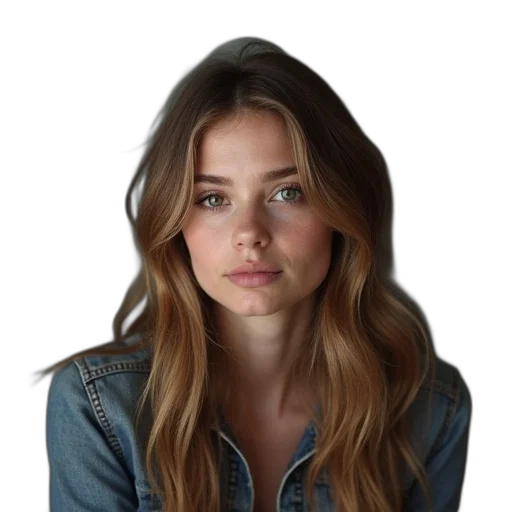 jacket, face, hair, crown transparent PNG cut-out