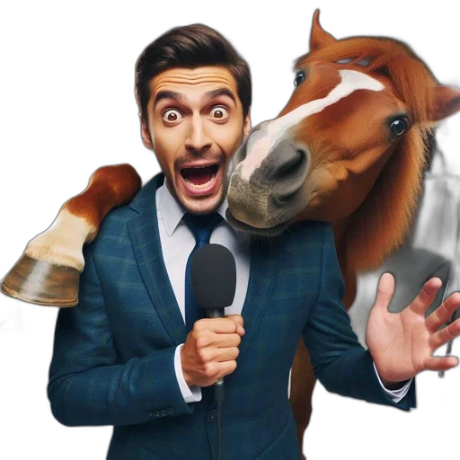 animal, cartoon, photorealistic, man transparent PNG cut-out