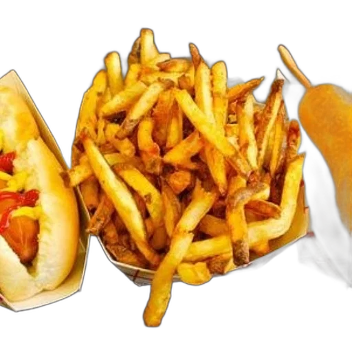 food, crown, photorealistic, 3d render transparent PNG cut-out
