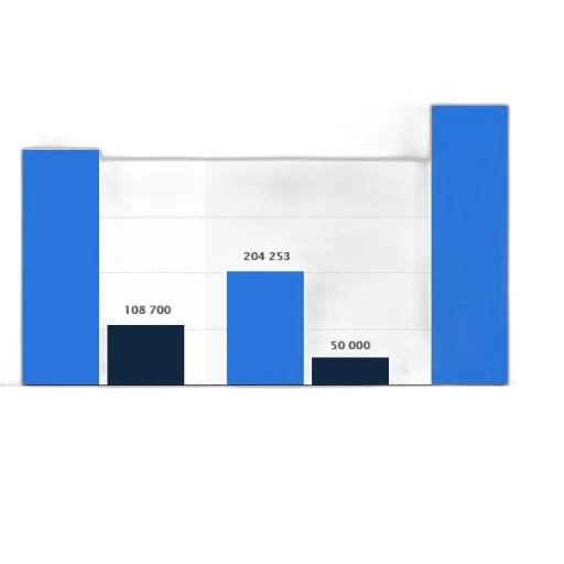 blue, monochrome, bar, graph transparent PNG cut-out