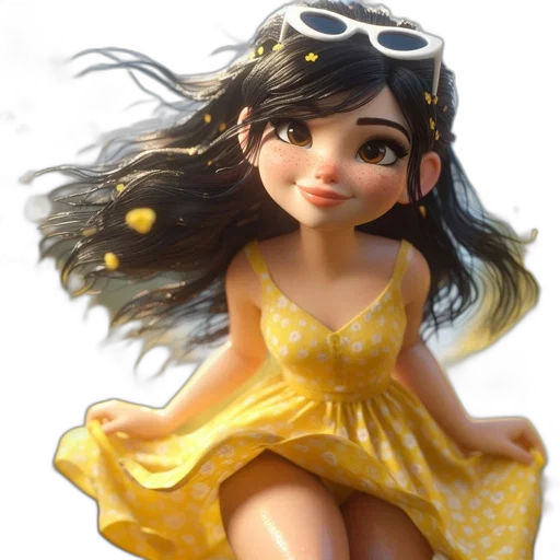 dress, jewelry, 3d render, photorealistic transparent PNG cut-out