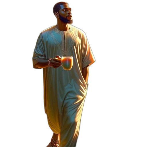 dress, staff, vaporwave, concept art transparent PNG cut-out