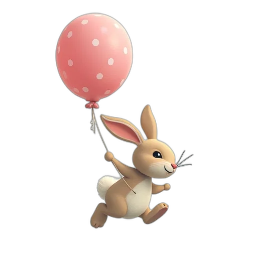 animal, 3d render, concept art, photorealistic transparent PNG cut-out
