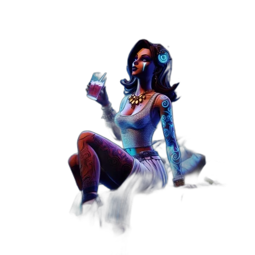 bottle, weapon, staff, concept art transparent PNG cut-out