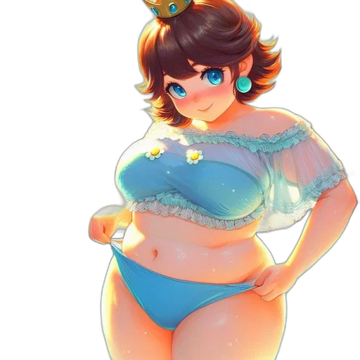 dress, staff, crown, robot transparent PNG cut-out