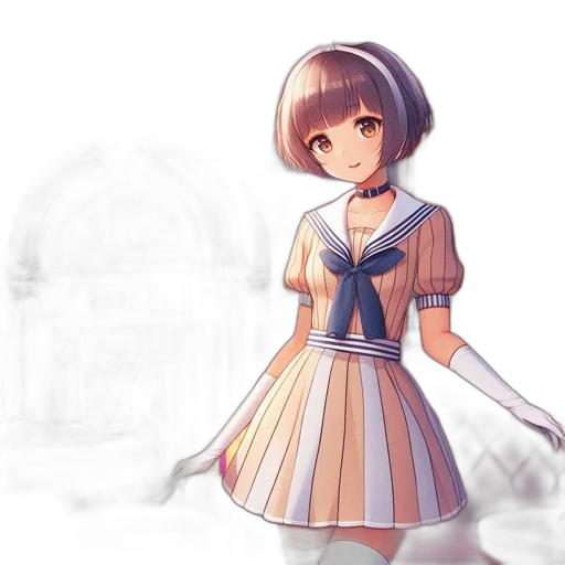 dress, staff, robot, face transparent PNG cut-out